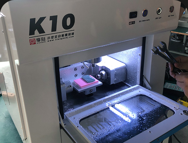 享刻K10玉石雕刻機設備浮雕上機操作教程_視頻