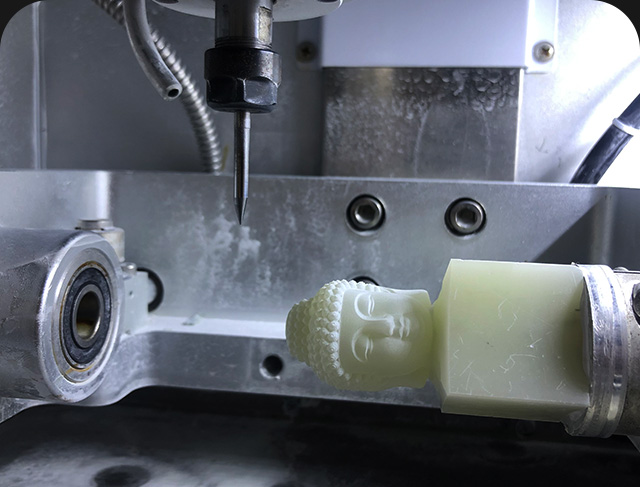 享刻玉石雕刻機立體雕刻加工操作步驟_教程教學