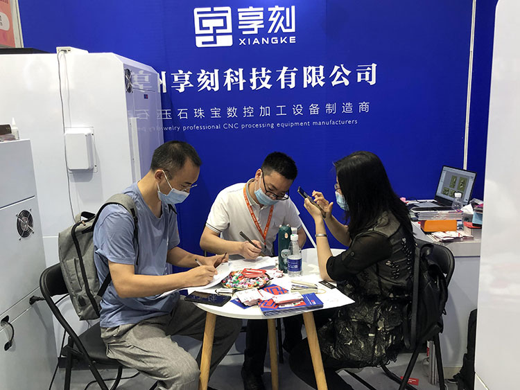 玉石雕刻機廠家展會