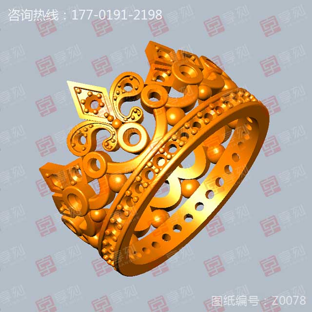 皇冠戒指蠟?zāi)ＤＰ偷窨虉D