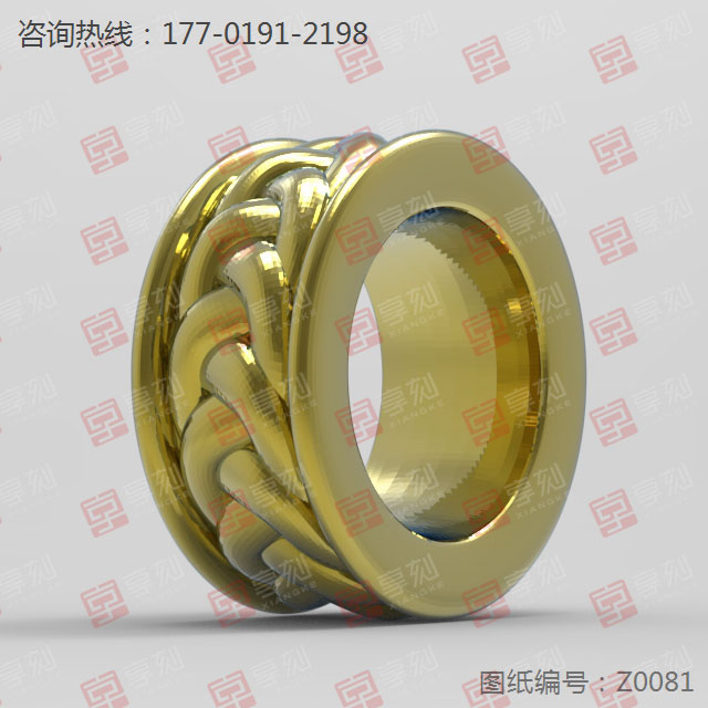 創(chuàng)意金銀銅戒子模型圖電腦雕刻圖