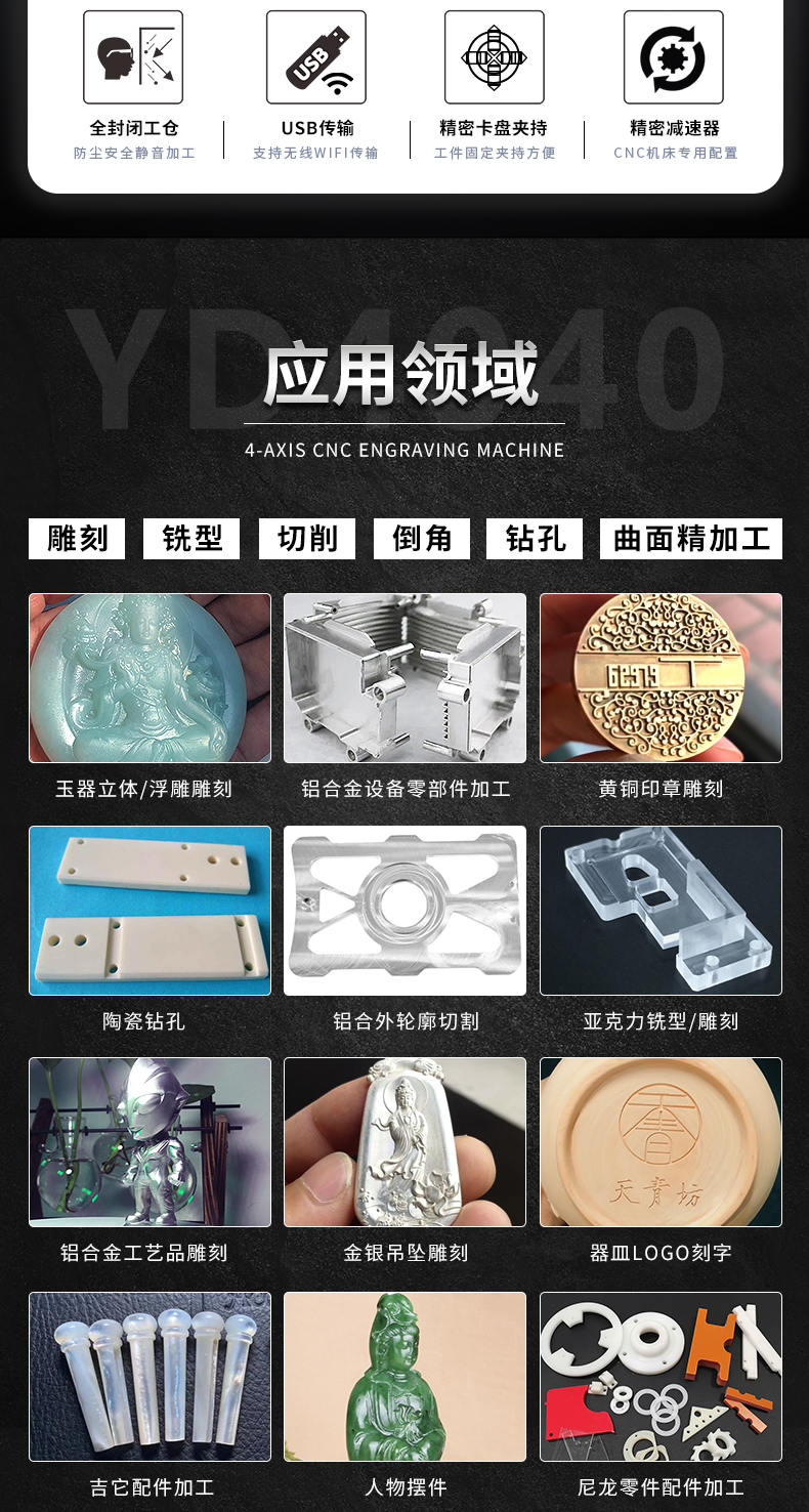 YD4040雕刻機(jī)參數(shù)